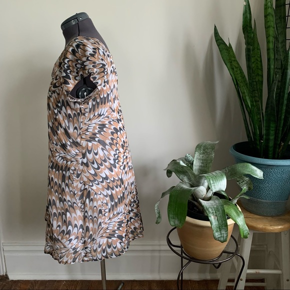 cotton blend swing dress size XL - Picture 3 of 4